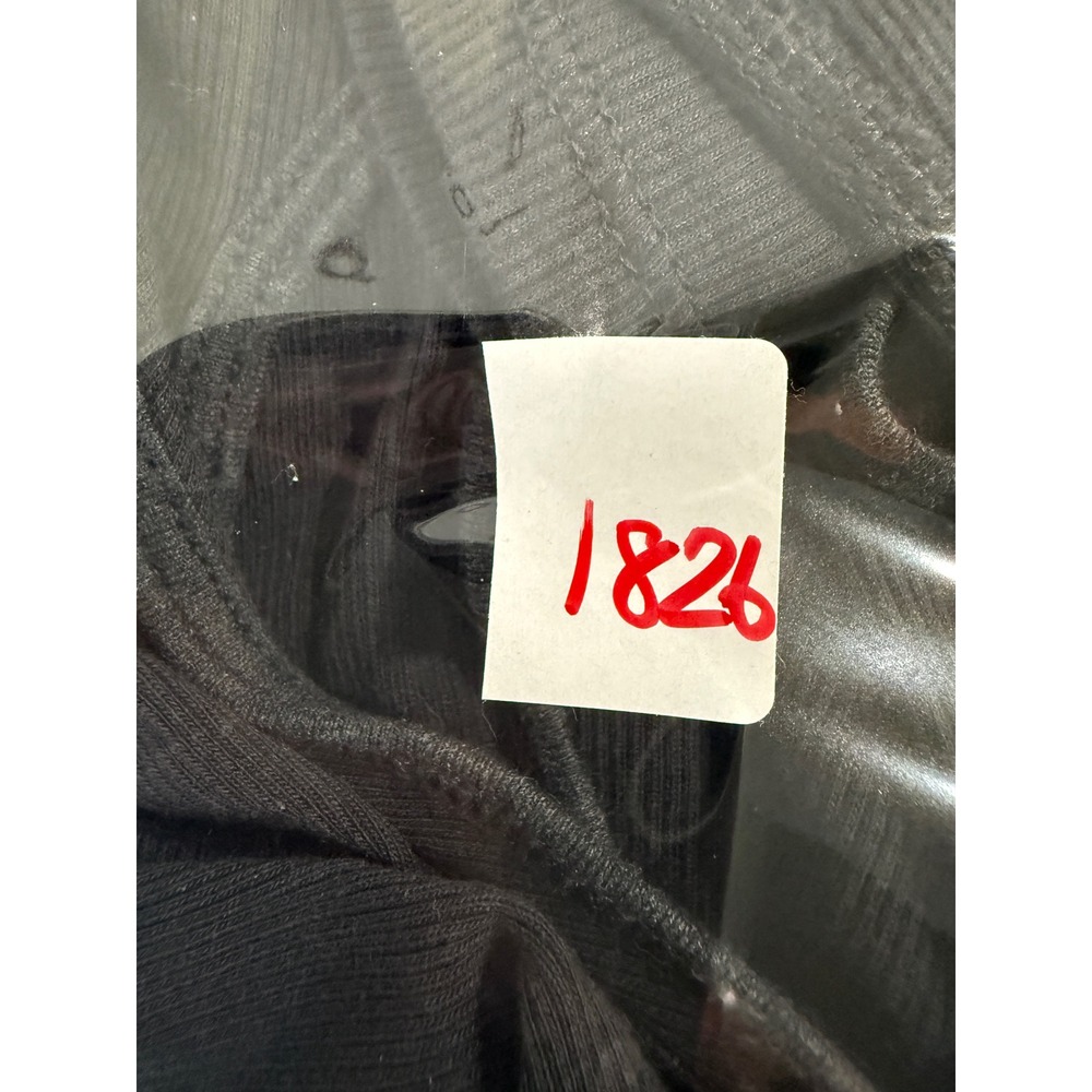 Lululemon Black Ribbed Racerback Tank Top Cutout Detail Athletic Women's - Picture 6 of 6